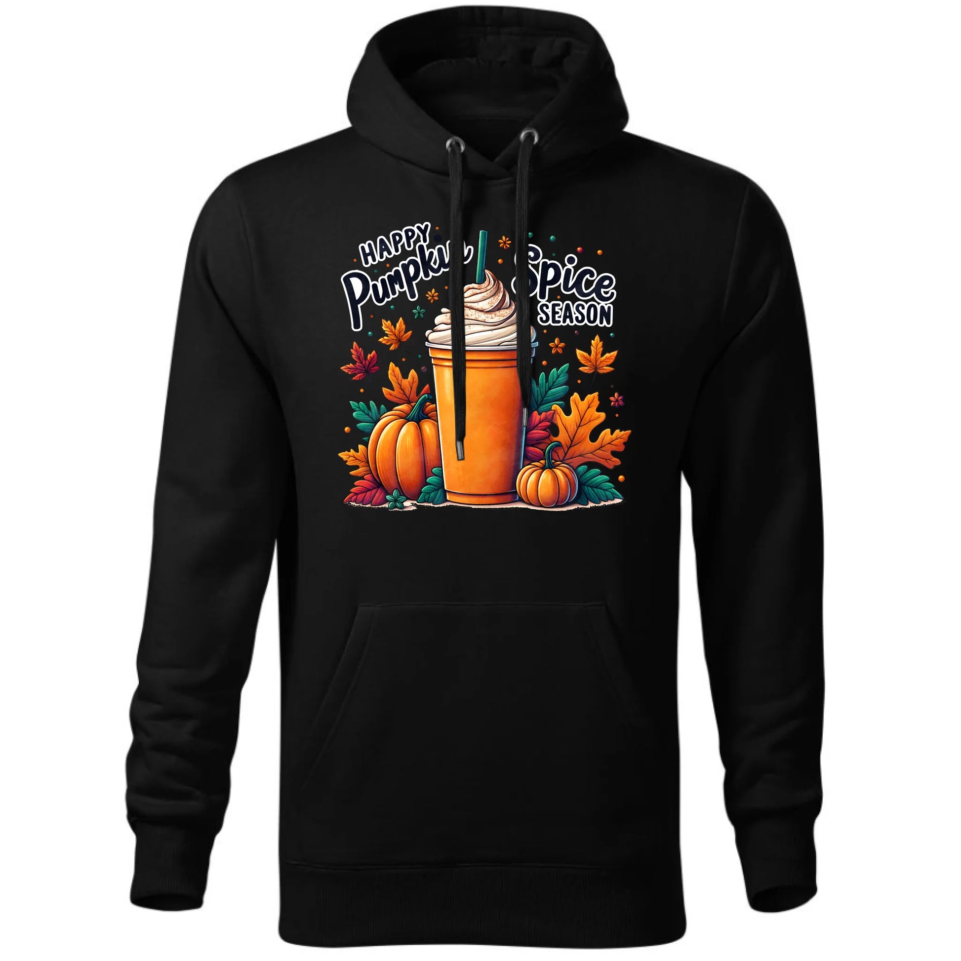 Bluza męska z kapturem jesienna - Pumpkin Spice - kawa dyniowa JS02 - StoryCups.pl