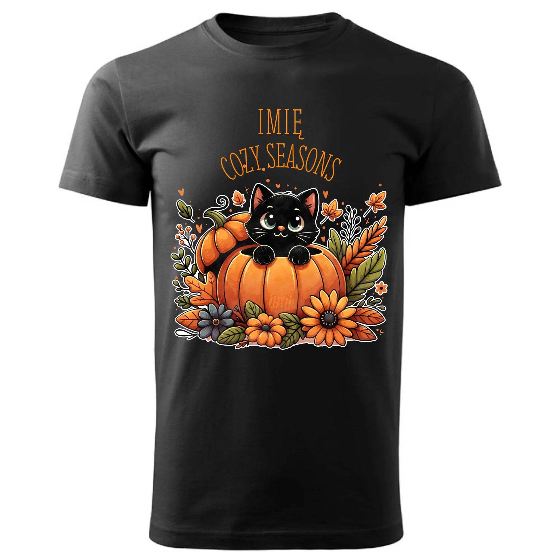 Koszulka męska jesienna - Cozy Seasons - personalizowana JS01 - StoryCups.pl