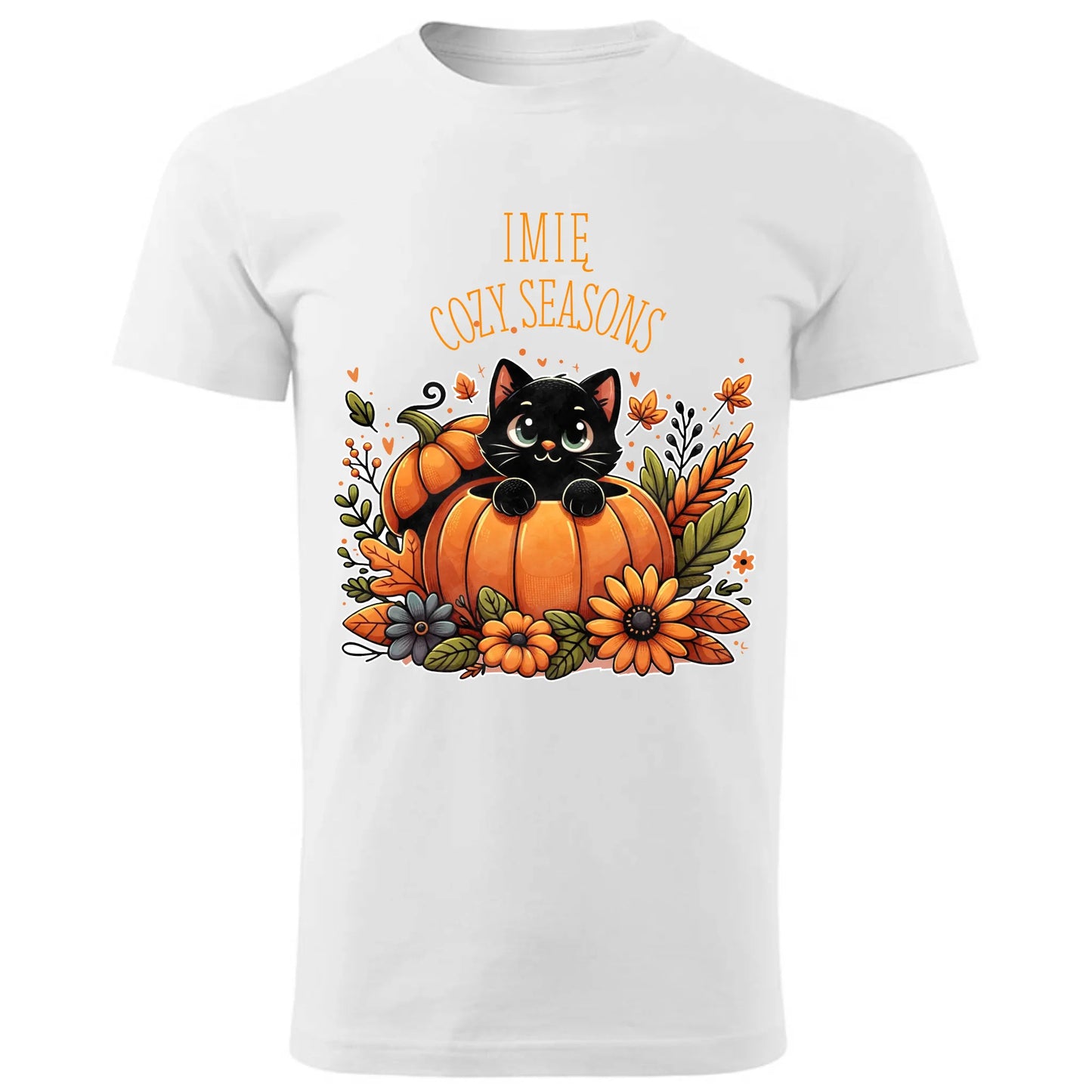 Koszulka męska jesienna - Cozy Seasons - personalizowana JS01 - StoryCups.pl