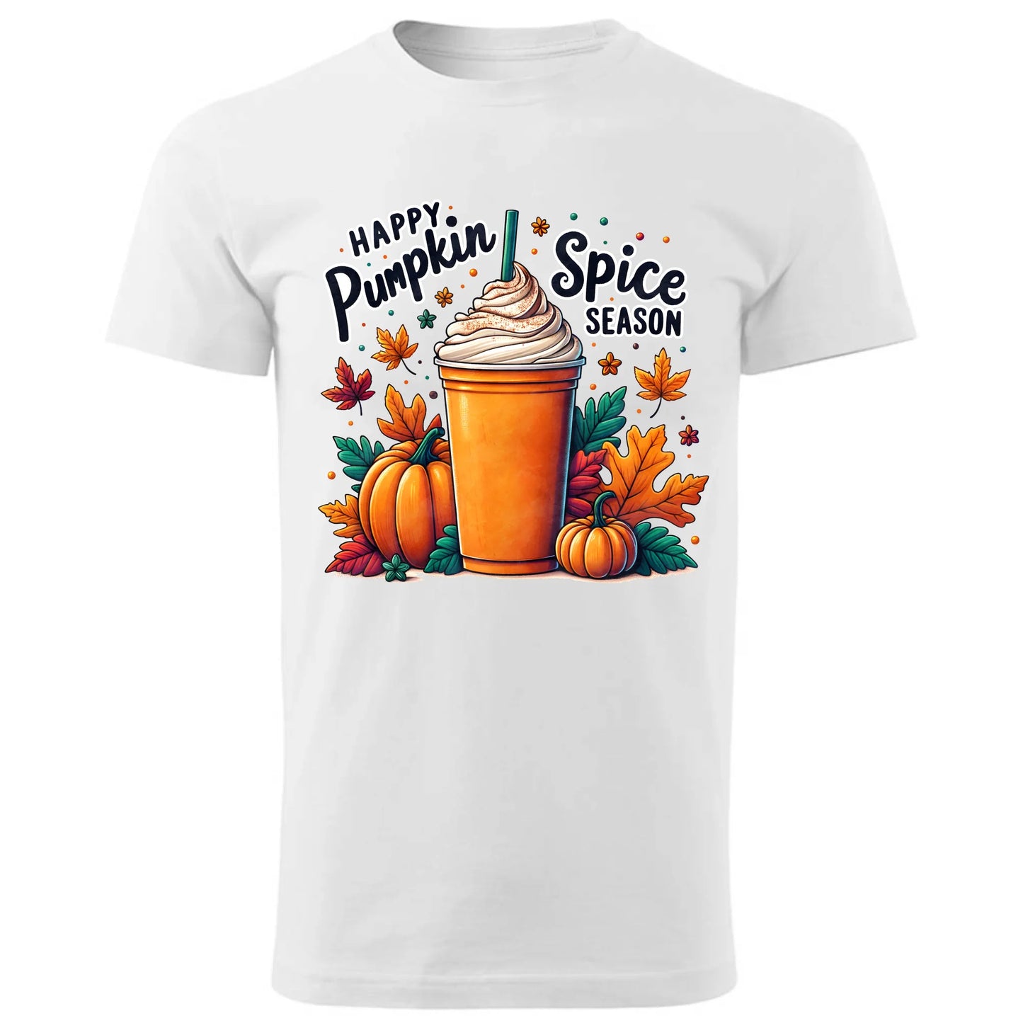 Koszulka męska jesienna - Pumpkin Spice - kawa dyniowa JS02 - StoryCups.pl