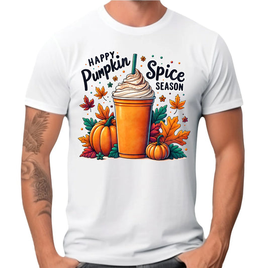 Koszulka męska jesienna - Pumpkin Spice - kawa dyniowa JS02 - StoryCups.pl