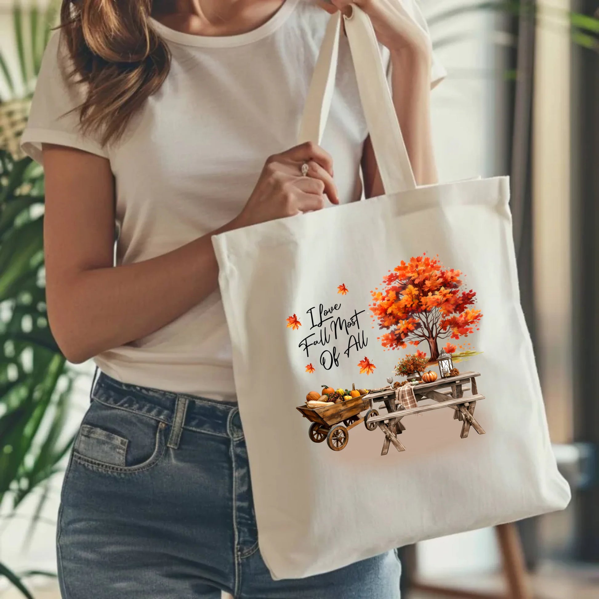 Torba jesieniara - Jesienny piknik z dyniami JS04 - StoryCups.pl