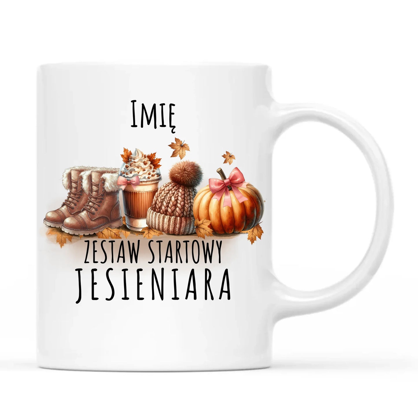 Kubek jesieniara – Zestaw startowy - personalizowany JS05 - StoryCups.pl