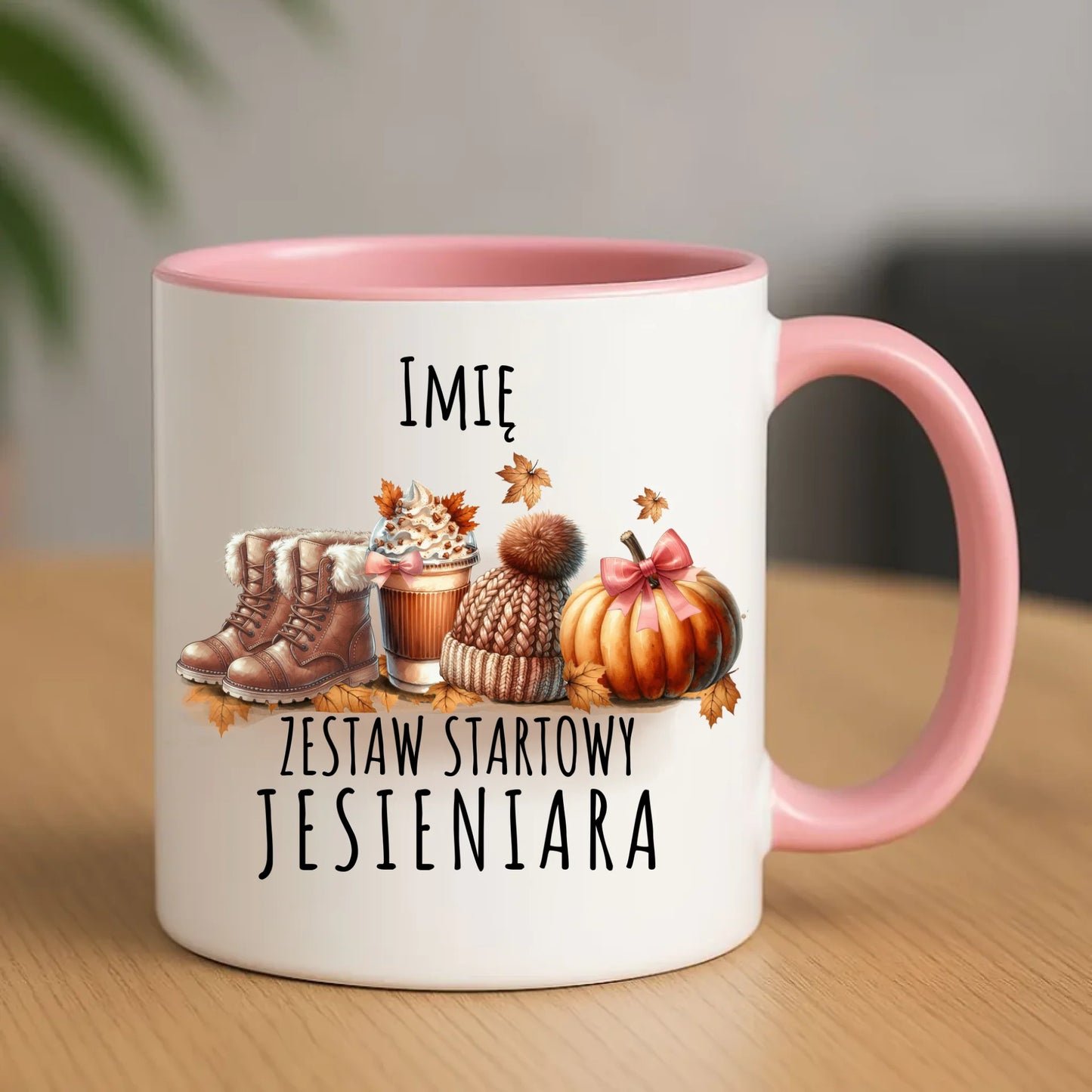 Kubek jesieniara – Zestaw startowy - personalizowany JS05 - StoryCups.pl