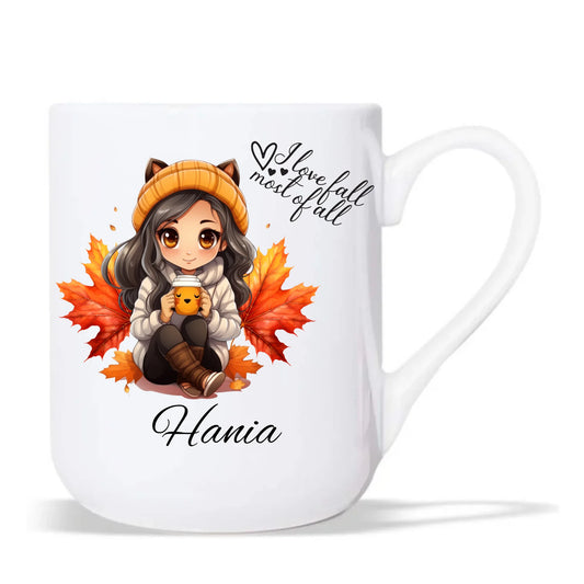 Kubek elegant jesieniara - Anime - personalizowany JS06 - StoryCups.pl