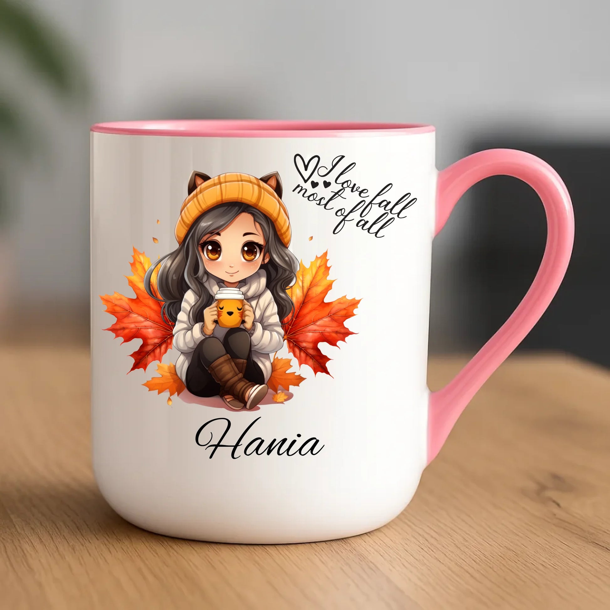 Kubek elegant jesieniara - Anime - personalizowany JS06 - StoryCups.pl