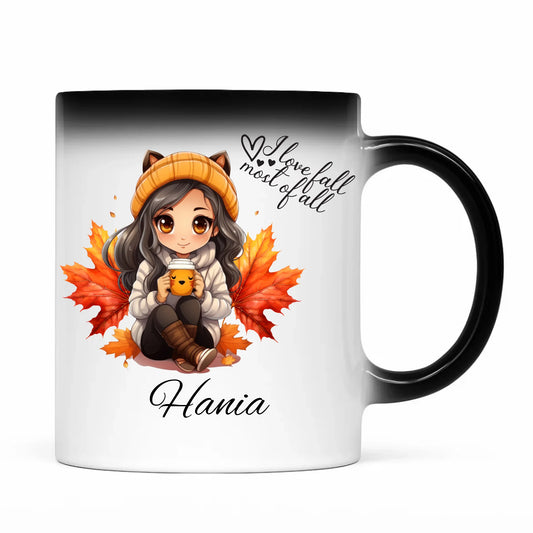 Kubek magiczny jesieniara - Anime - personalizowany JS06 - StoryCups.pl