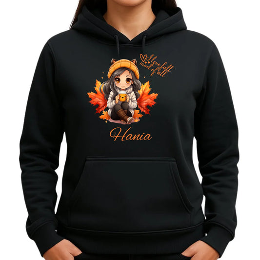 Bluza damska z kapturem jesieniara - Anime - personalizowana JS06 - StoryCups.pl