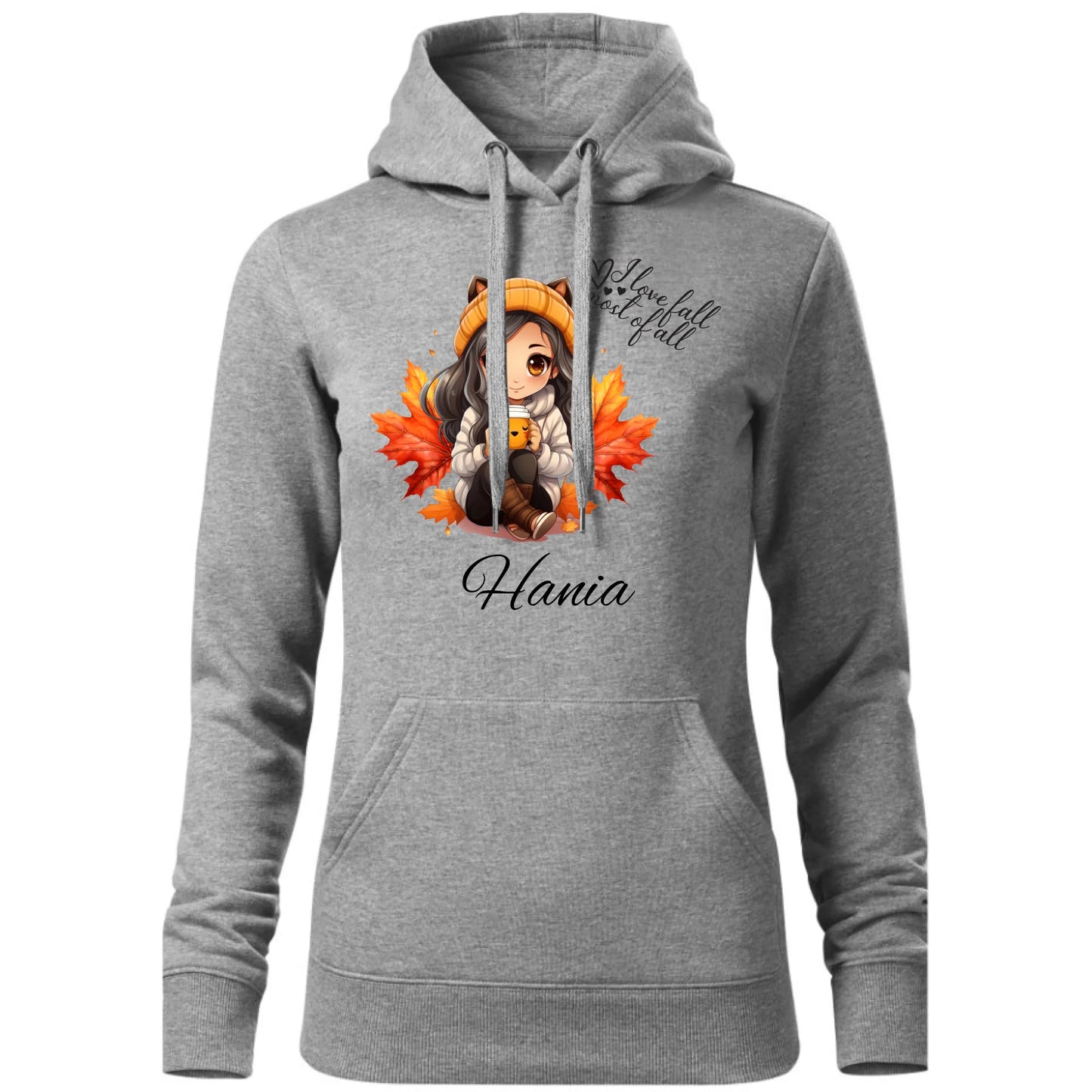 Bluza damska z kapturem jesieniara - Anime - personalizowana JS06 - StoryCups.pl
