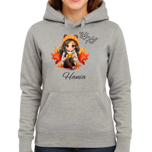 Bluza damska z kapturem jesieniara - Anime - personalizowana JS06 - StoryCups.pl