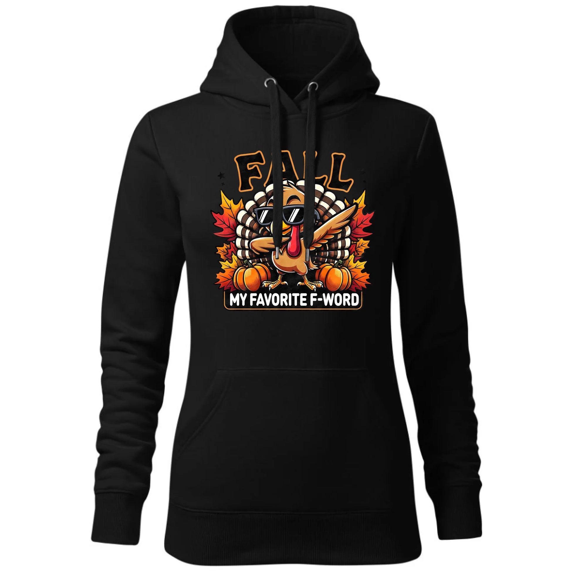 Bluza damska z kapturem jesieniara - FALL my favorite F-word JS11 - StoryCups.pl