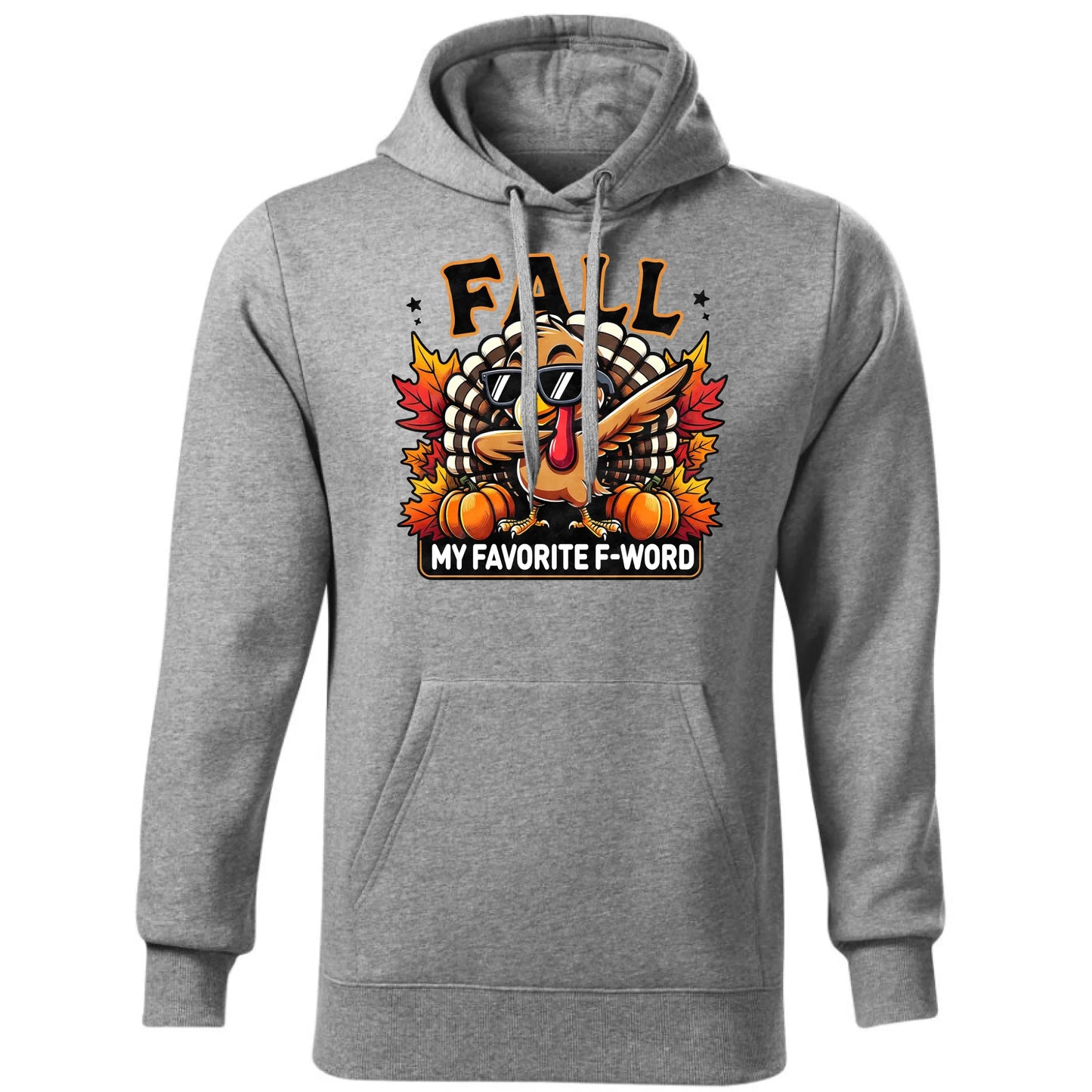 Bluza męska z kapturem jesienna - FALL my favorite F-word JS11 - StoryCups.pl