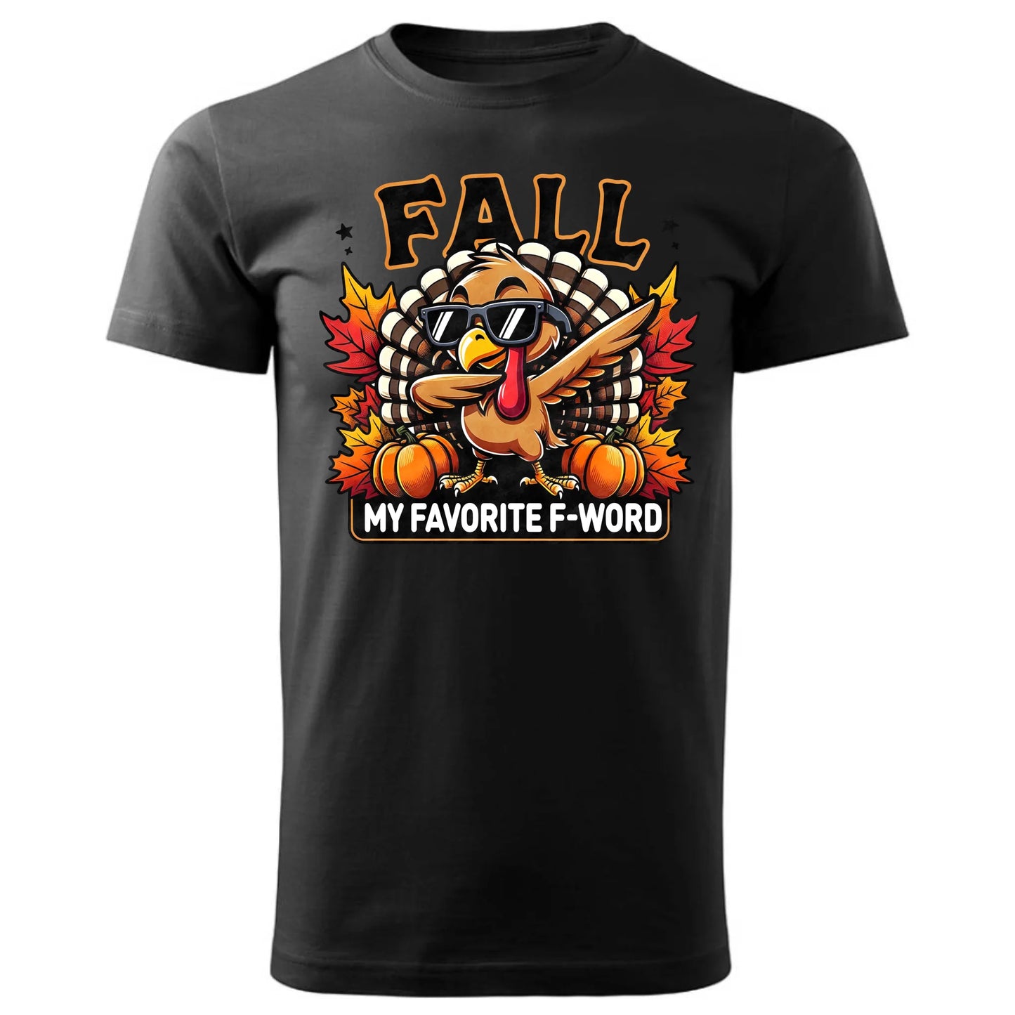 Koszulka męska jesienna - FALL my favorite F-word JS11 - StoryCups.pl
