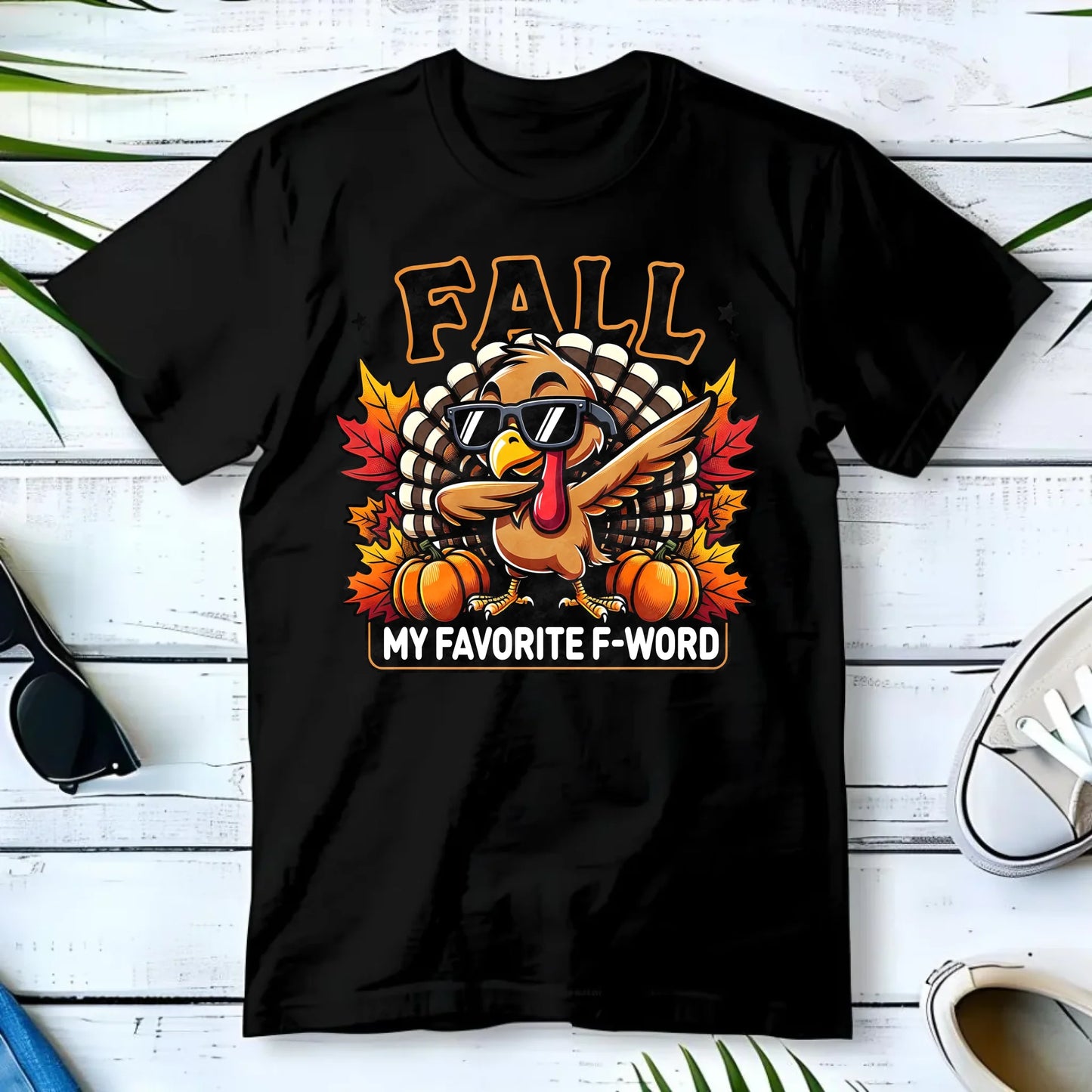 Koszulka męska jesienna - FALL my favorite F-word JS11 - StoryCups.pl