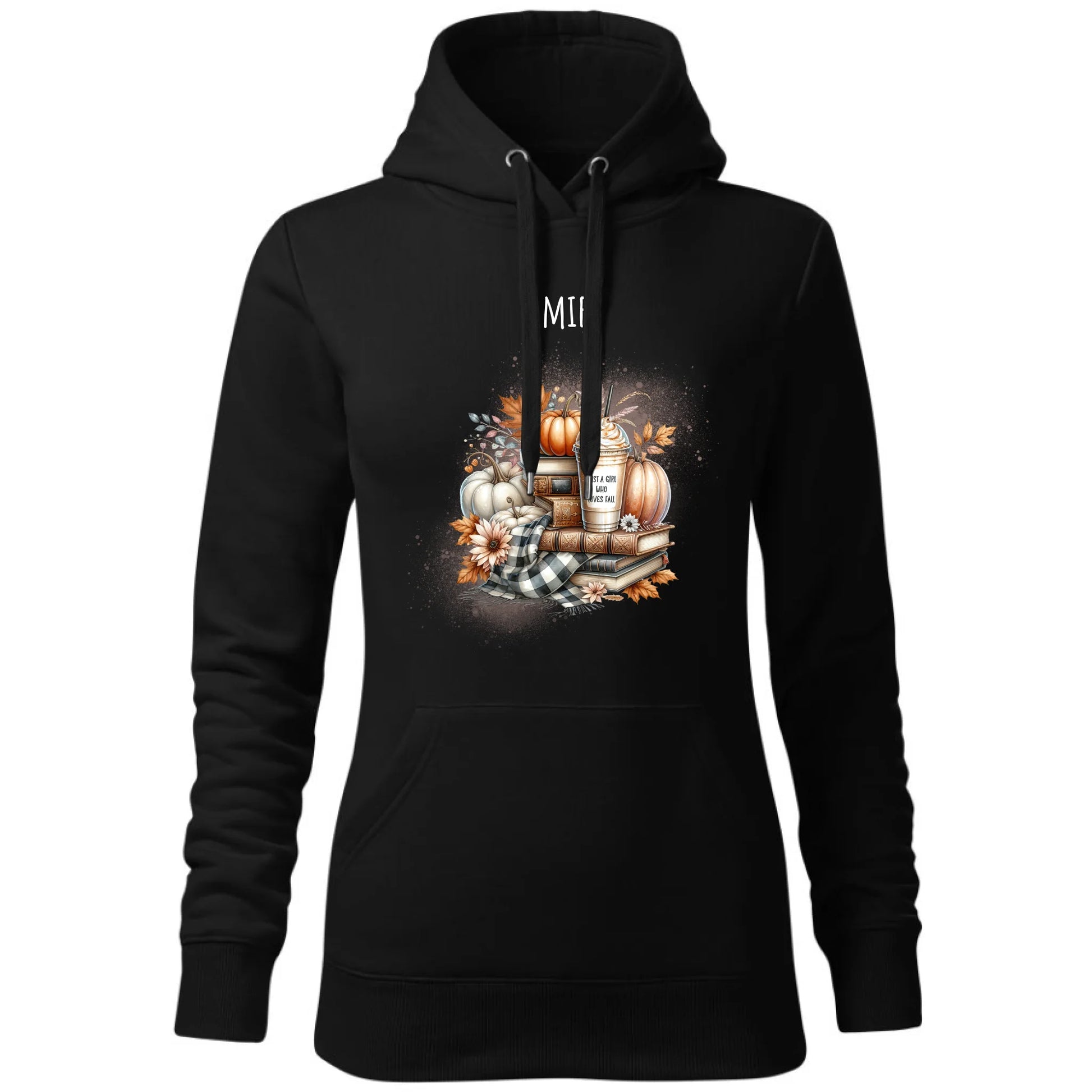 Bluza damska z kapturem jesienna - Książkara - personalizowana JS14 - StoryCups.pl