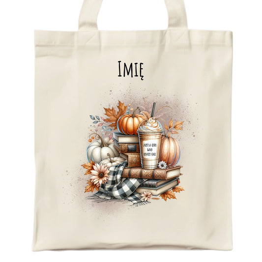 Torba jesienna - Książkara - personalizowana JS14 - StoryCups.pl