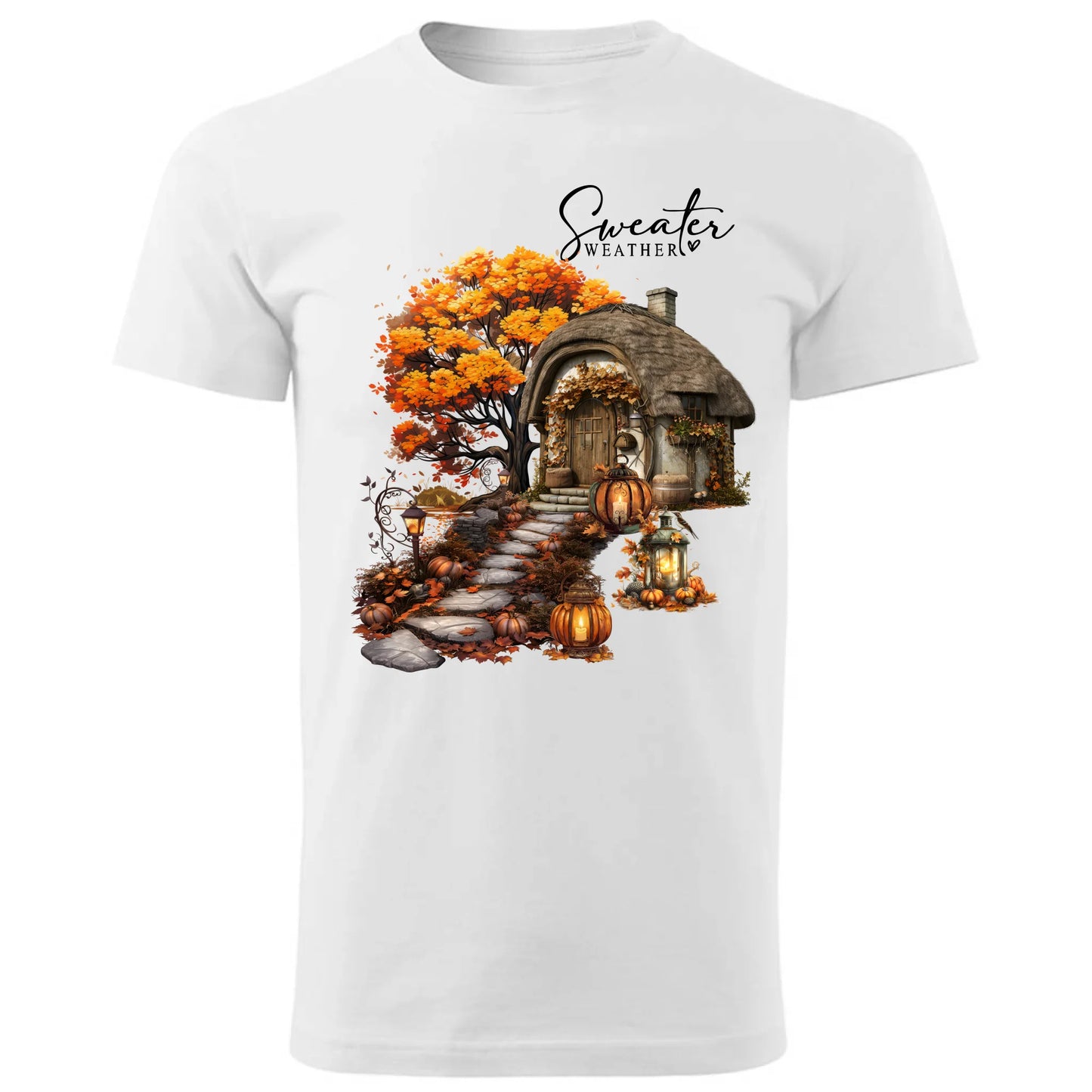 Koszulka męska jesienna - Sweater weather JS15 - StoryCups.pl