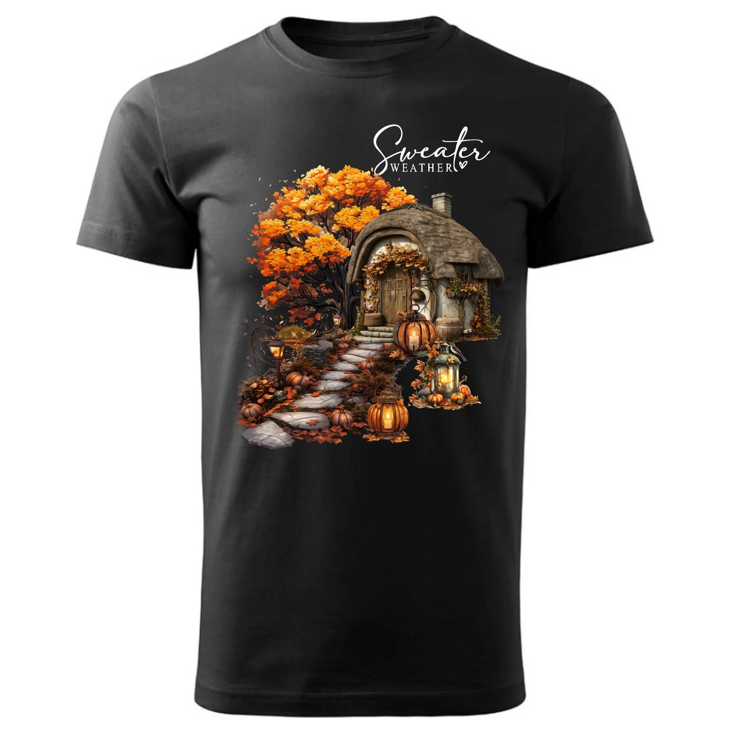 Koszulka męska jesienna - Sweater weather JS15 - StoryCups.pl