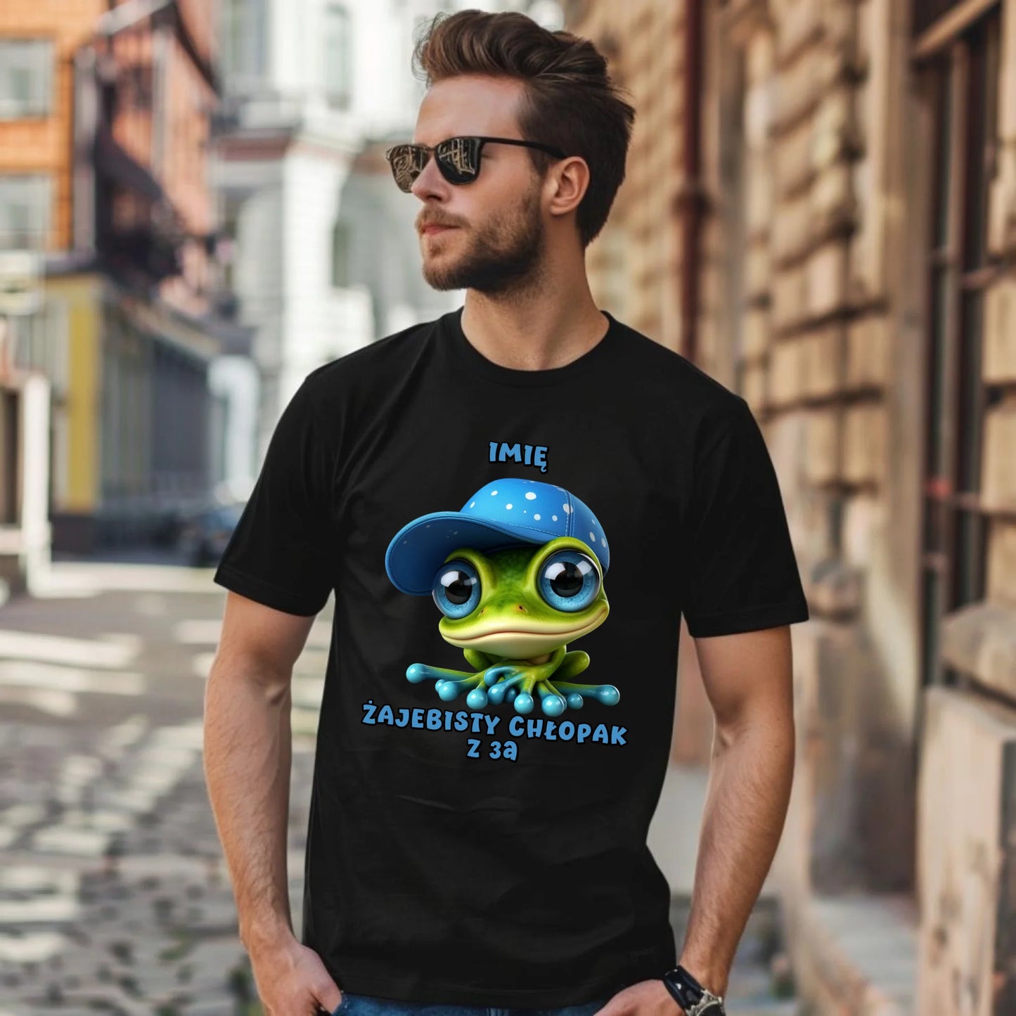 Koszulka na Dzień Chłopaka - Żajebisty Chłopak dla kolegów z klasy - personalizowana DCH01 - StoryCups.pl