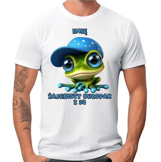 Koszulka na Dzień Chłopaka - Żajebisty Chłopak dla kolegów z klasy - personalizowana DCH01 - StoryCups.pl