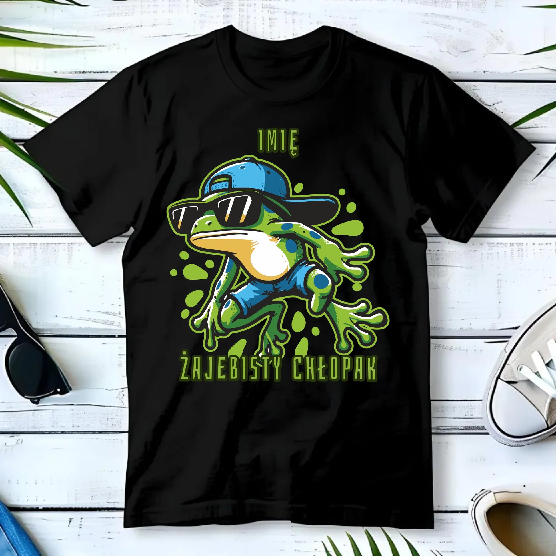 Koszulka męska - Żajebisty Chłopak prezent na Dzień Chłopaka - personalizowana DCH02 - StoryCups.pl