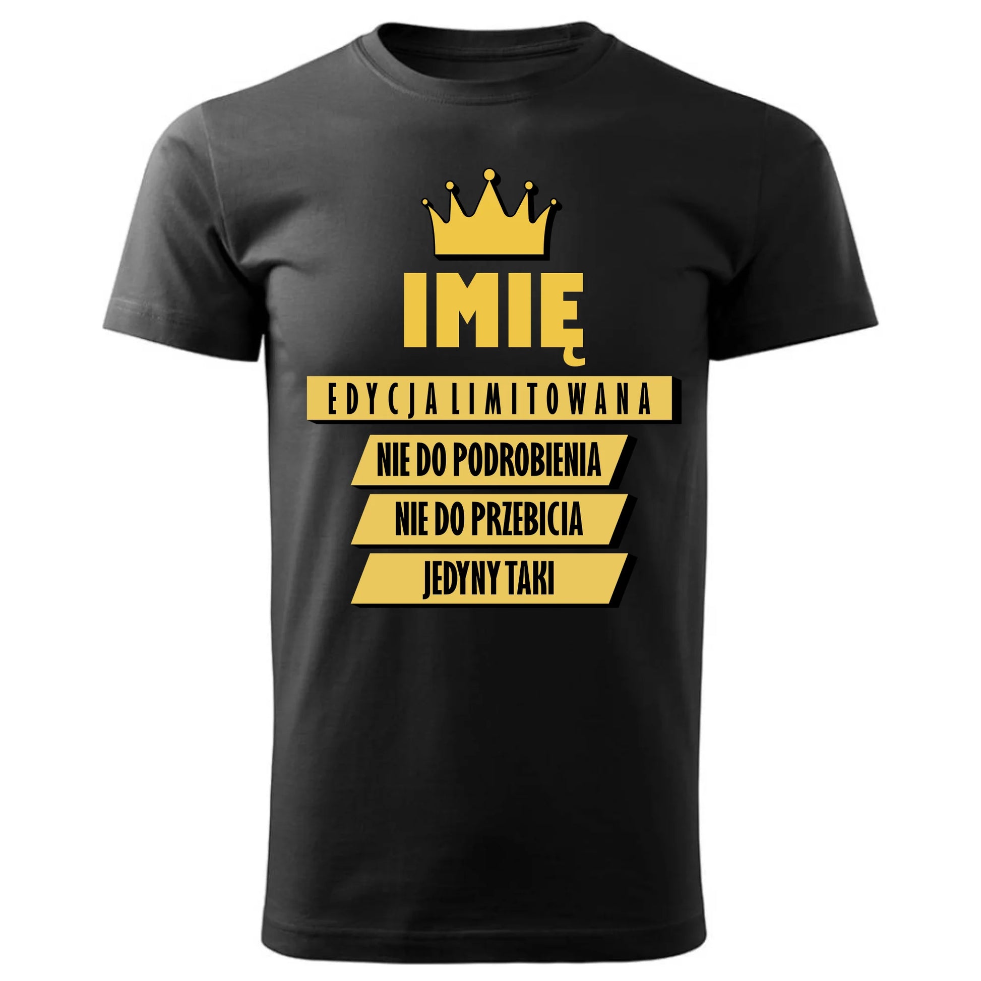 Koszulka męska - Edycja Limitowana - prezent dla niego - personalizowana DCH03 - StoryCups.pl
