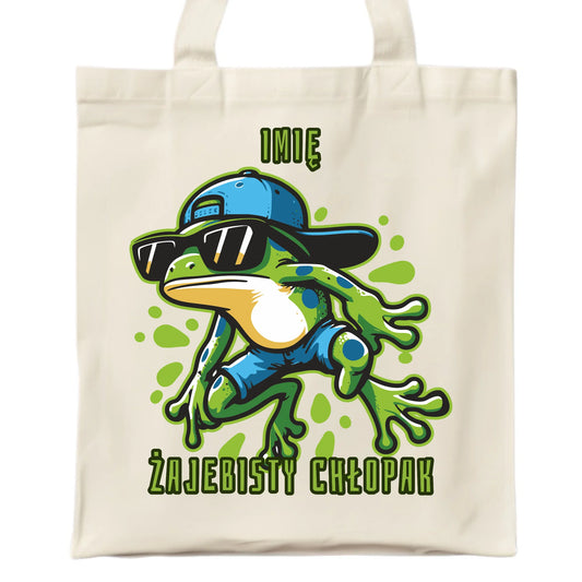 Torba - Żajebisty Chłopak prezent na Dzień Chłopaka - personalizowana DCH02 - StoryCups.pl
