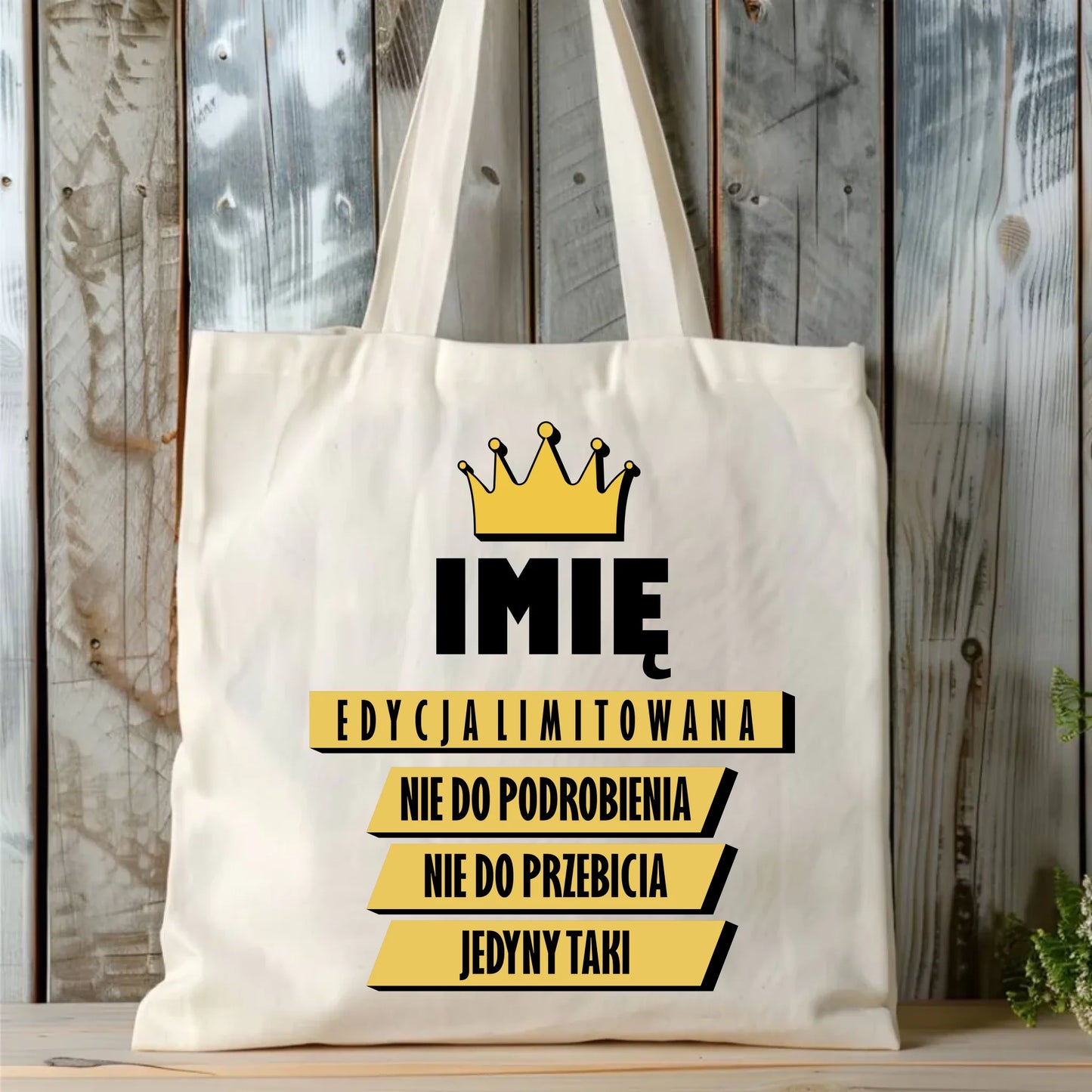 Torba - Edycja Limitowana prezent dla niego - personalizowana DCH03 - StoryCups.pl
