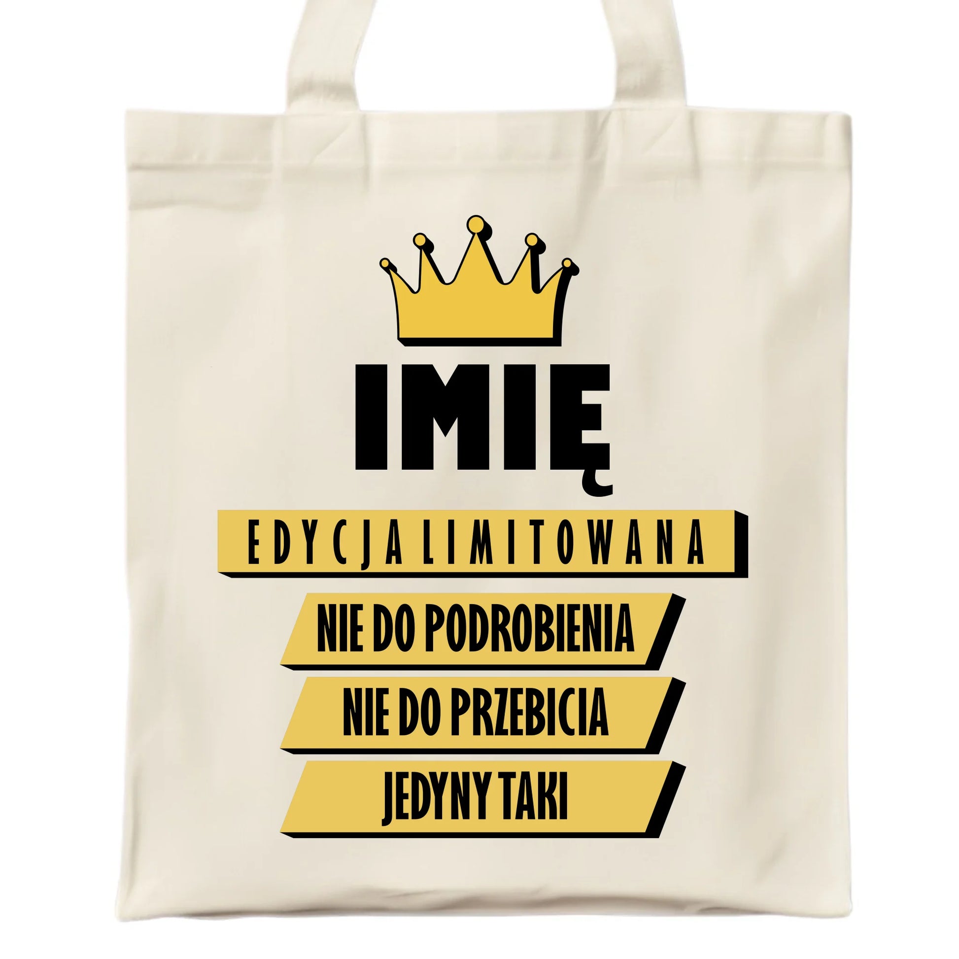 Torba - Edycja Limitowana prezent dla niego - personalizowana DCH03 - StoryCups.pl