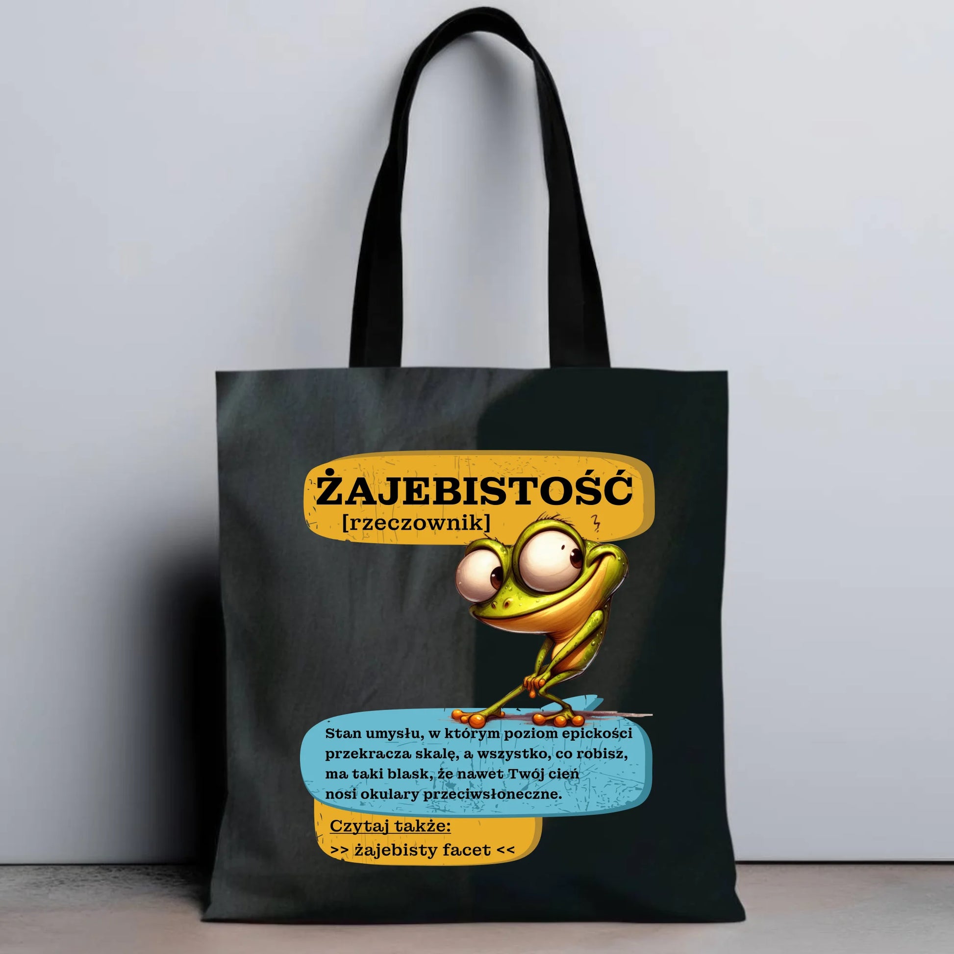 Torba - Żajebistość [rzeczownik] prezent na Dzień Chłopaka DCH06 - StoryCups.pl