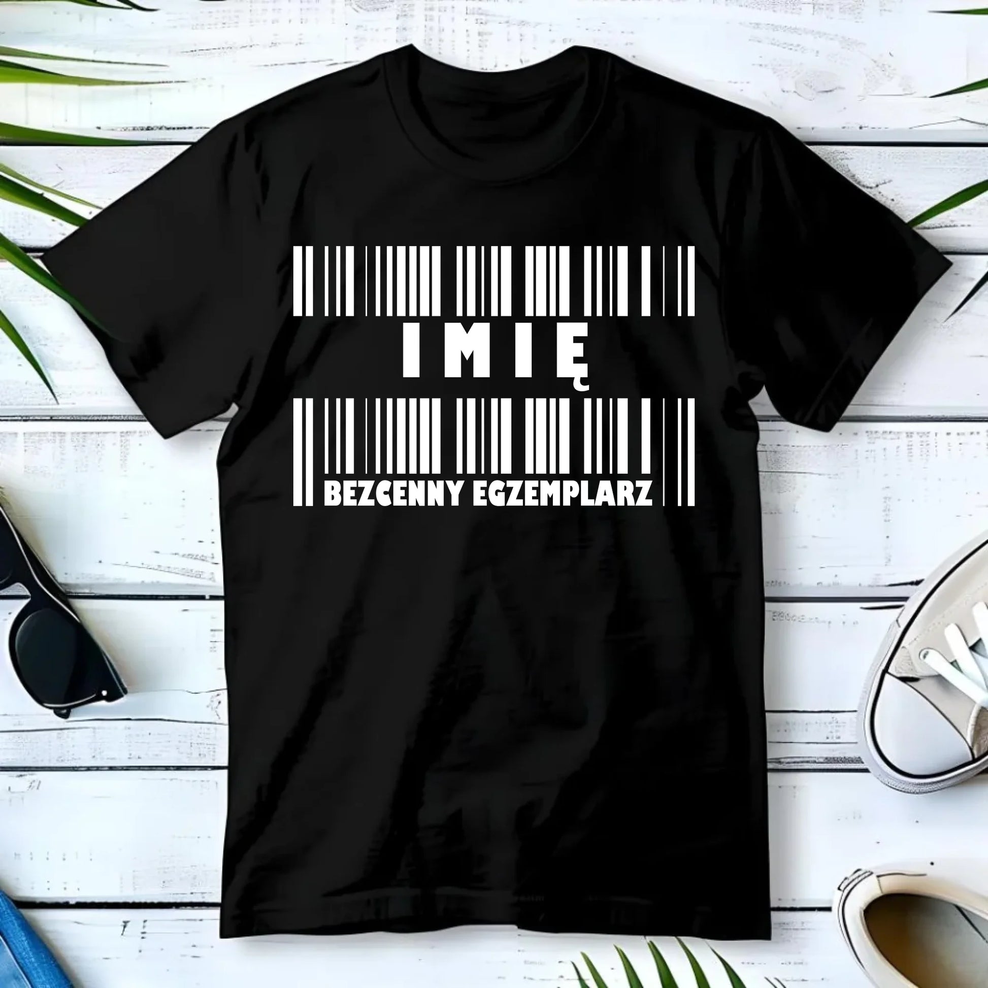 Koszulka męska - Bezcenny egzemplarz prezent dla niego - personalizowana DCH07 - StoryCups.pl