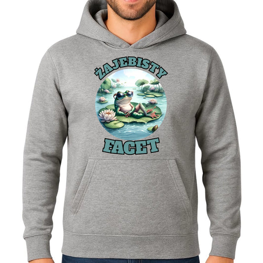 Bluza męska z kapturem - Żajebisty facet DCH08 - StoryCups.pl