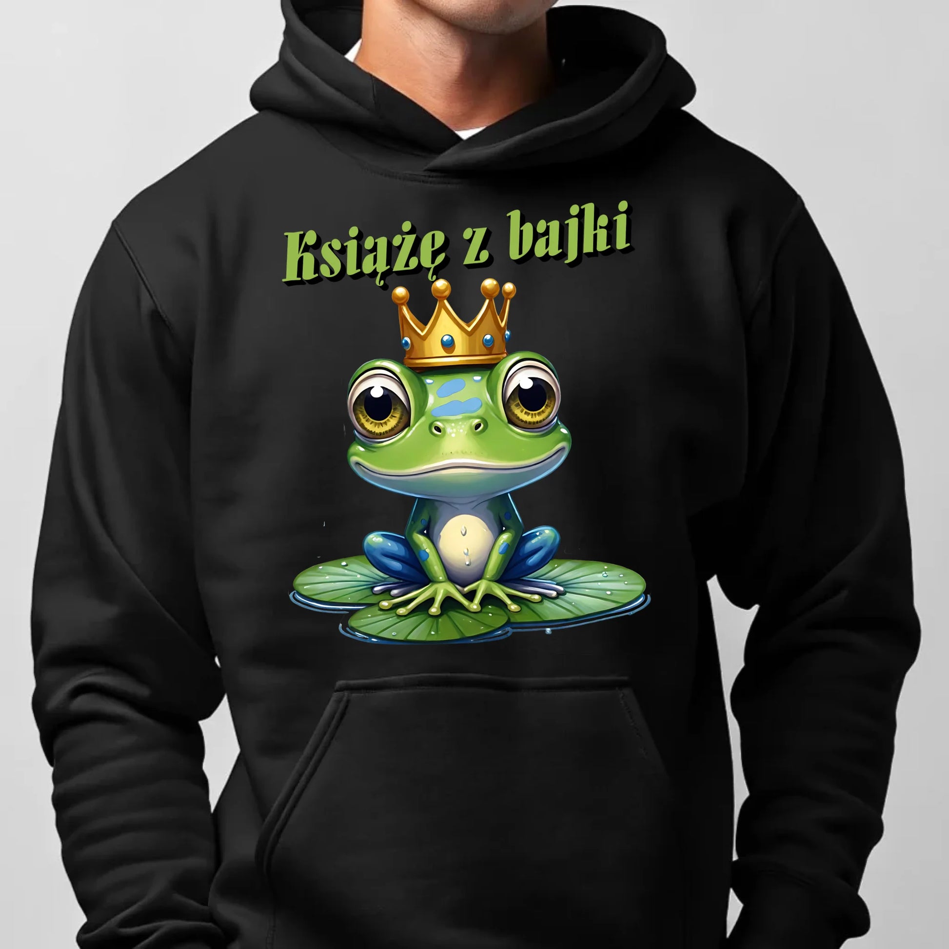 Bluza męska z kapturem - Książę z bajki - prezent dla chłopaka męża narzeczonego DCH09 - StoryCups.pl