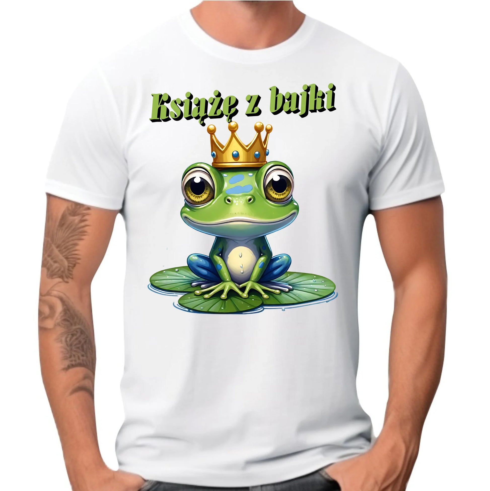 Koszulka męska - Książę z bajki - prezent dla chłopaka męża narzeczonego DCH09 - StoryCups.pl