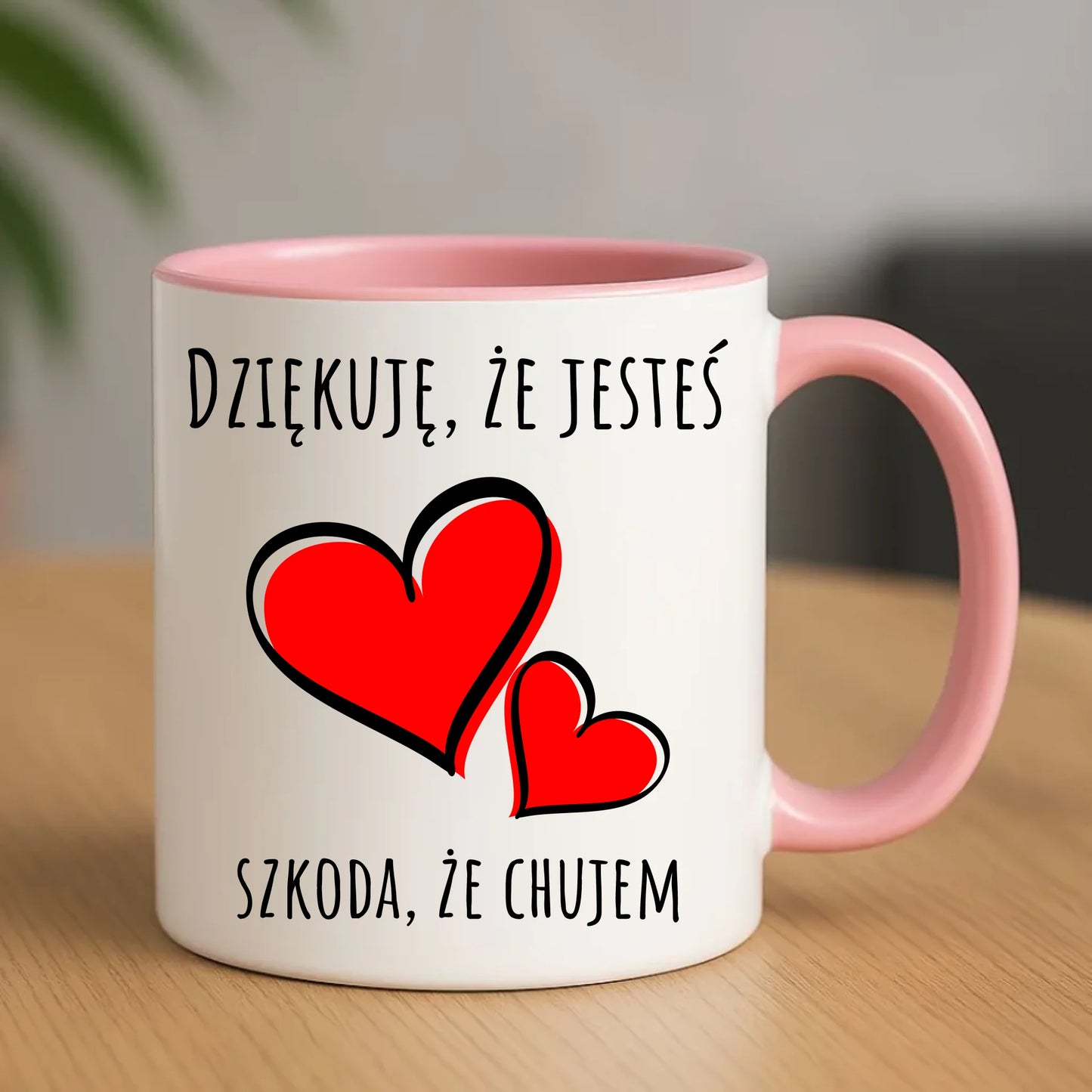 Kubek - Dziękuję, że jesteś szkoda, że ch#jem - bez cenzury DCH10 - StoryCups.pl