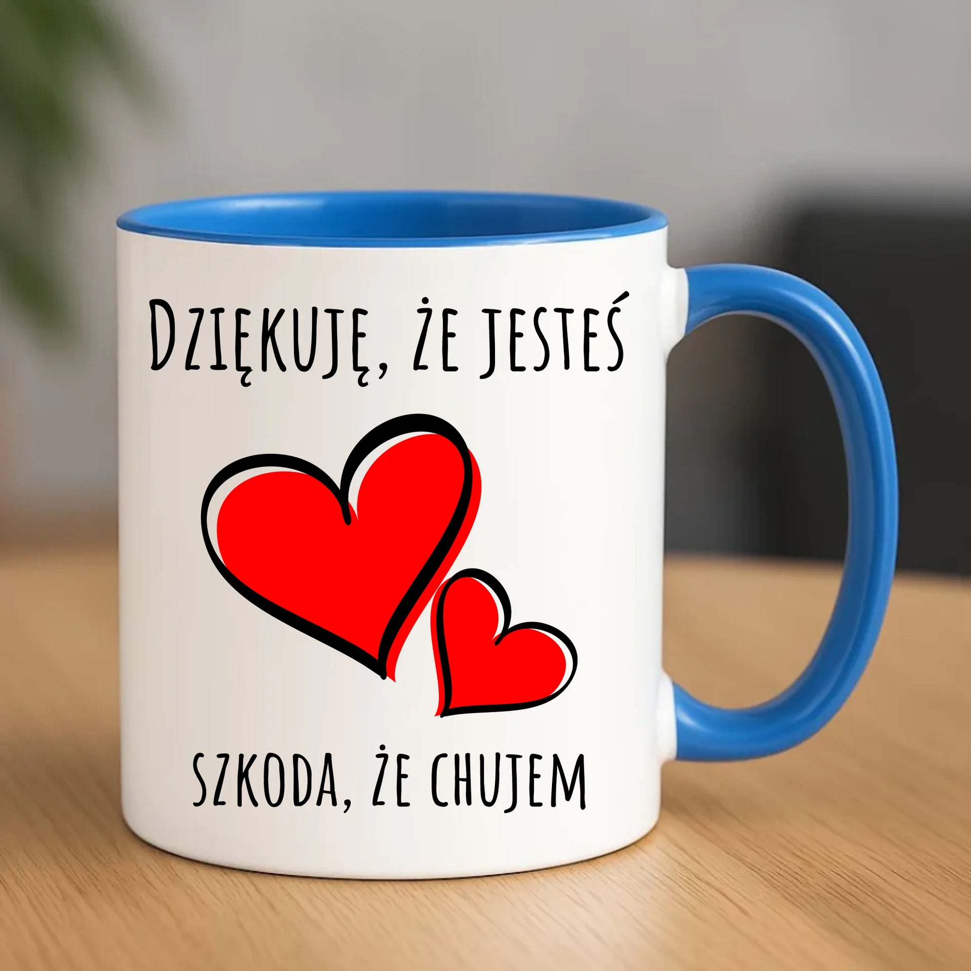 Kubek - Dziękuję, że jesteś szkoda, że ch#jem - bez cenzury DCH10 - StoryCups.pl