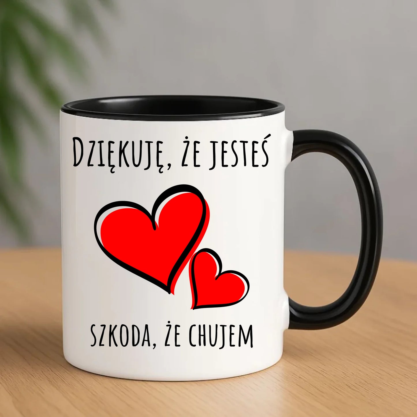 Kubek - Dziękuję, że jesteś szkoda, że ch#jem - bez cenzury DCH10 - StoryCups.pl