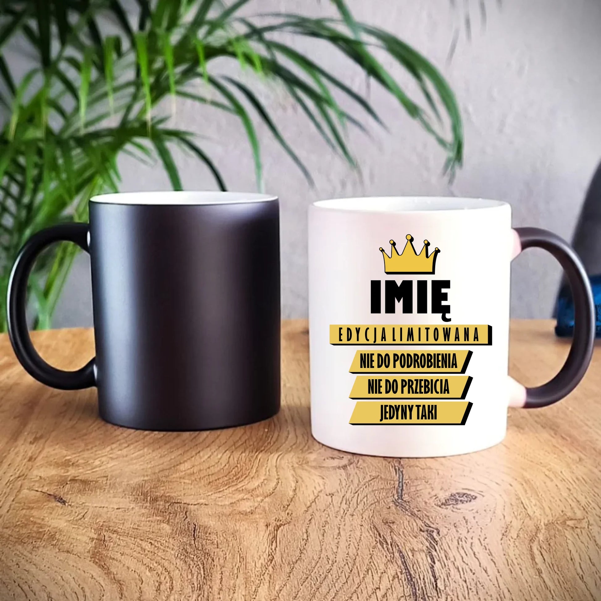 Kubek magiczny - Edycja Limitowana prezent dla niego - personalizowany DCH03 - StoryCups.pl
