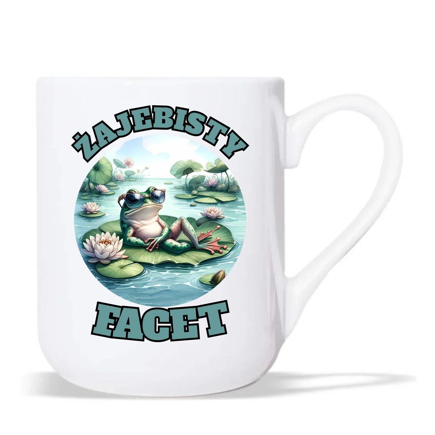 Kubek elegant - Żajebisty facet DCH08 - StoryCups.pl