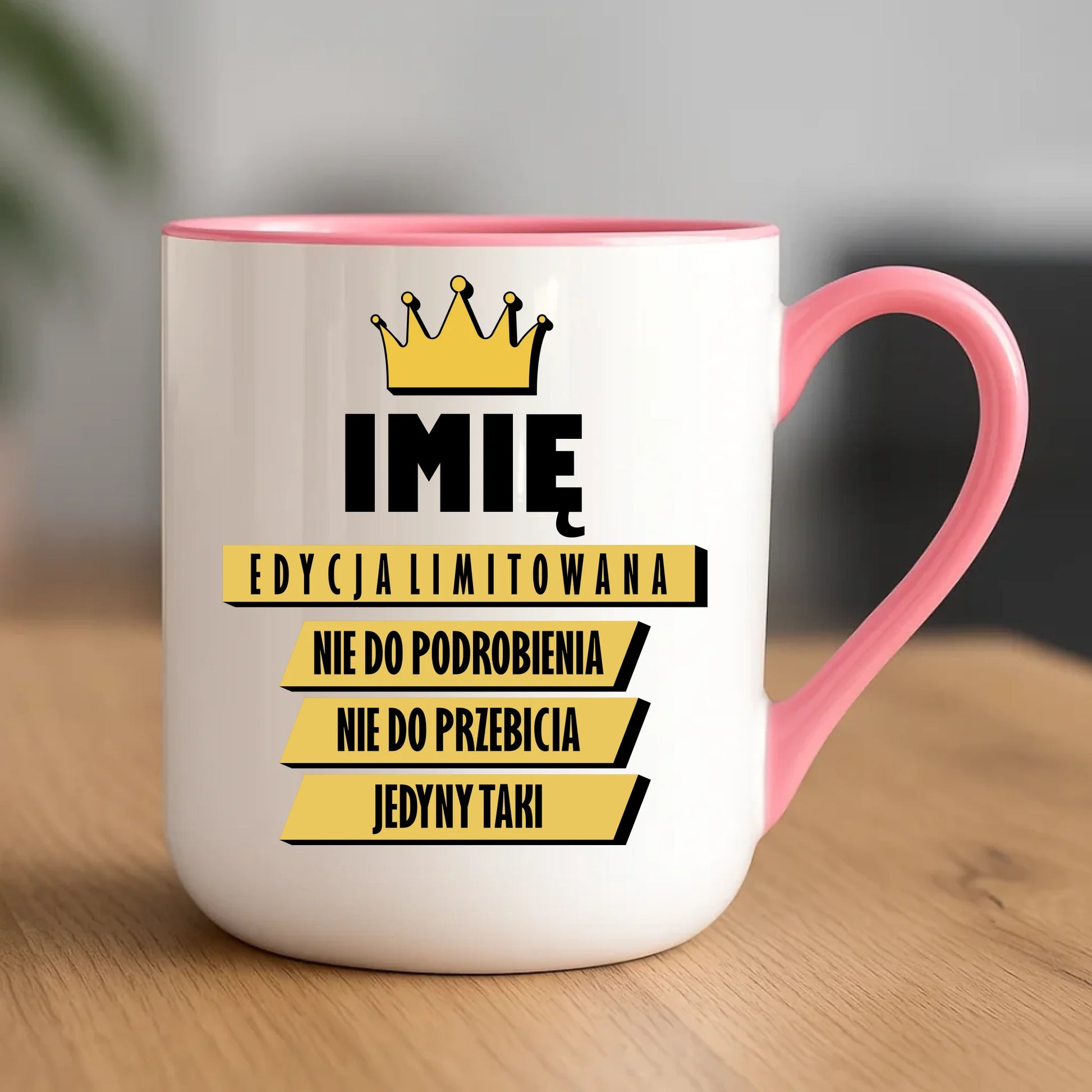 Kubek elegant - Edycja Limitowana prezent dla niego - personalizowany DCH03 - StoryCups.pl