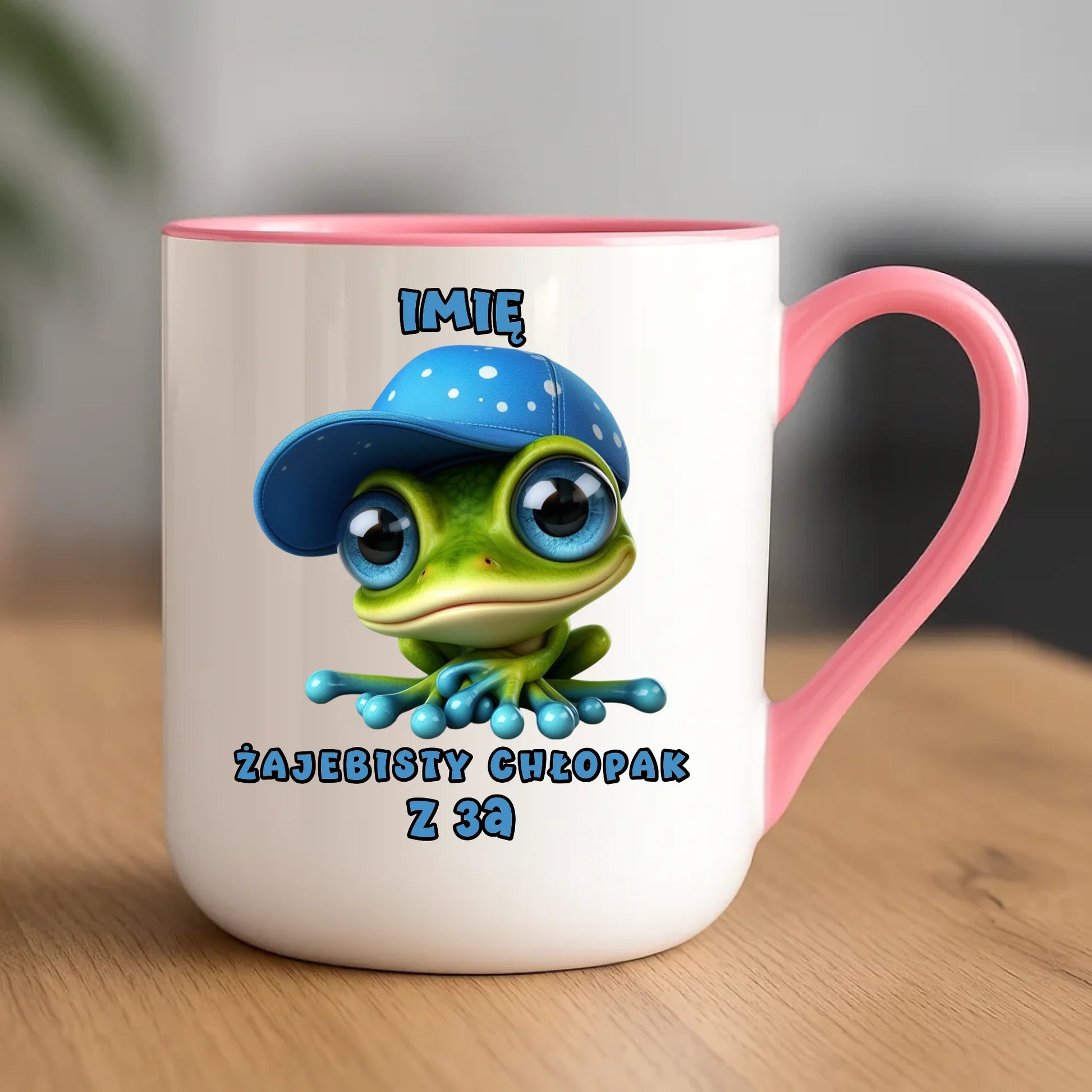 Kubek elegant na Dzień Chłopaka - Żajebisty Chłopak dla kolegów z klasy - personalizowany DCH01 - StoryCups.pl
