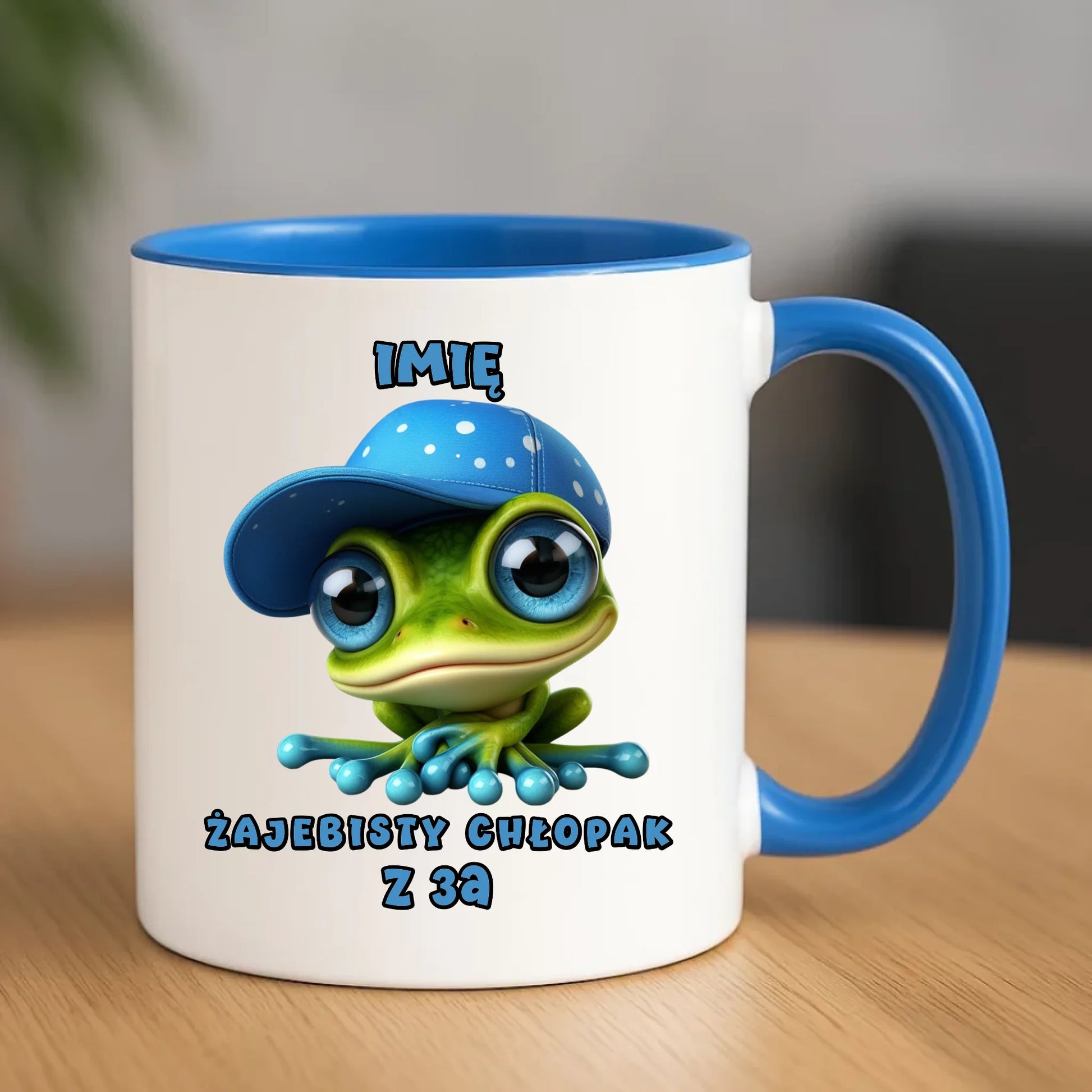 Kubek na Dzień Chłopaka - Żajebisty Chłopak dla kolegów z klasy - personalizowany DCH01 - StoryCups.pl