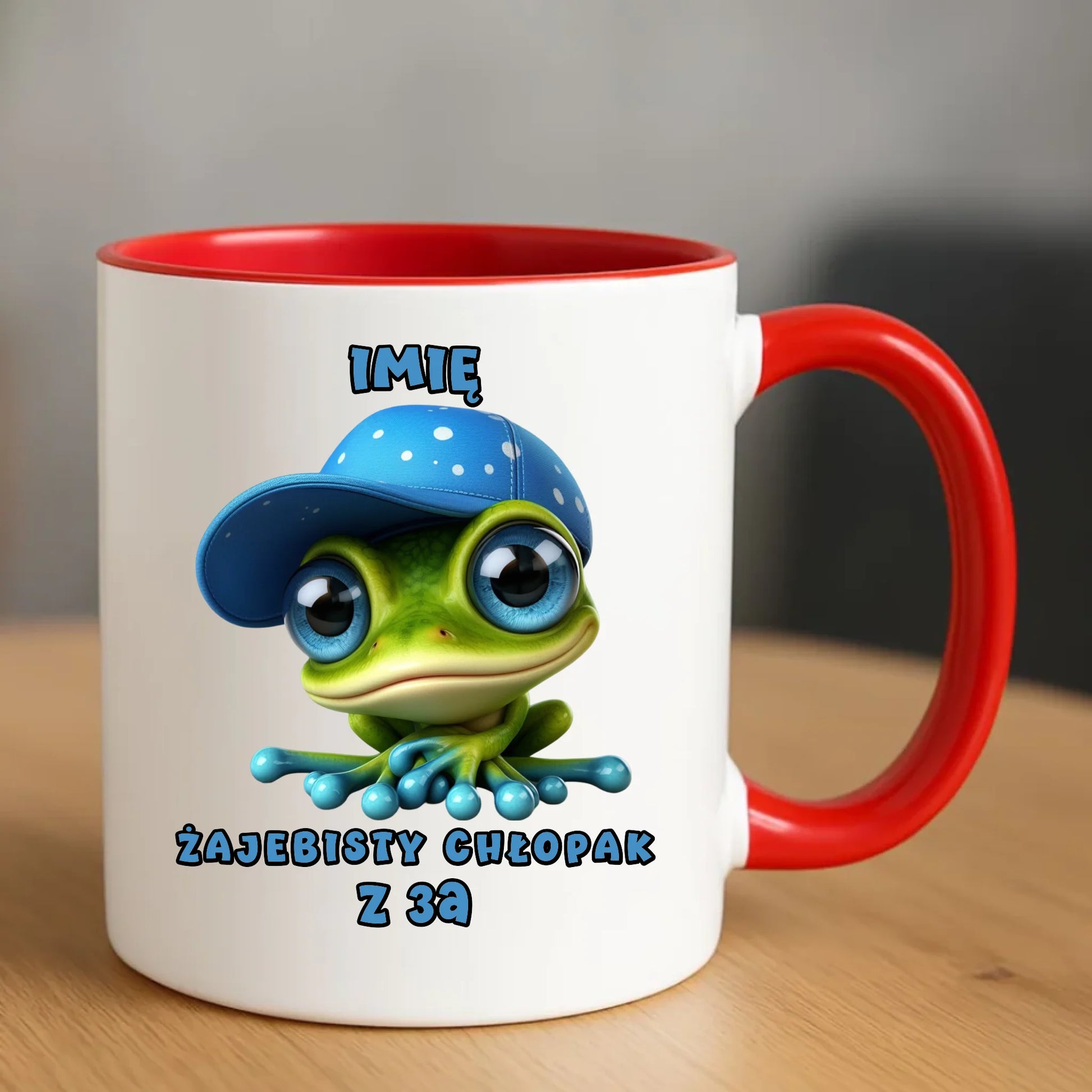 Kubek na Dzień Chłopaka - Żajebisty Chłopak dla kolegów z klasy - personalizowany DCH01 - StoryCups.pl