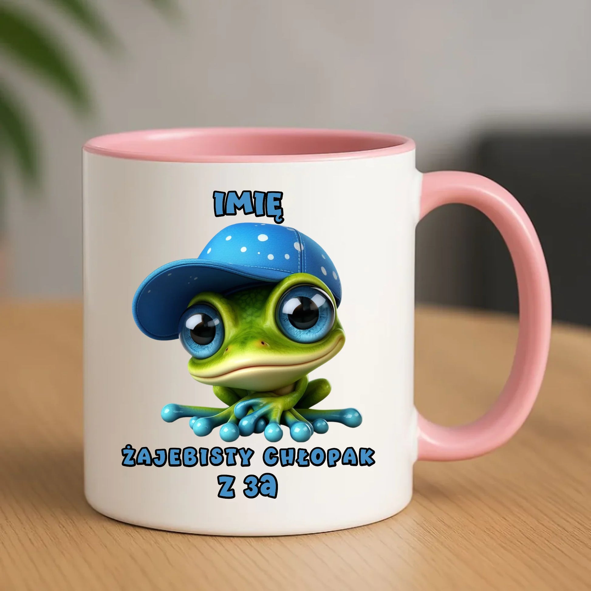 Kubek na Dzień Chłopaka - Żajebisty Chłopak dla kolegów z klasy - personalizowany DCH01 - StoryCups.pl