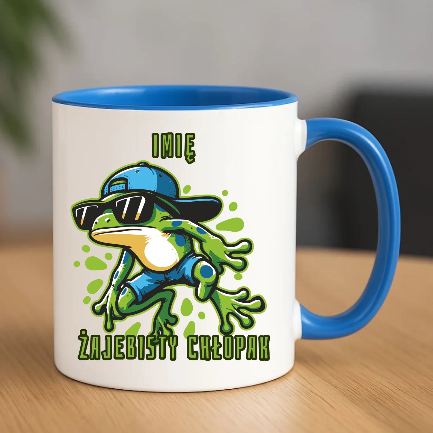 Kubek - Żajebisty Chłopak prezent na Dzień Chłopaka - personalizowany DCH02 - StoryCups.pl