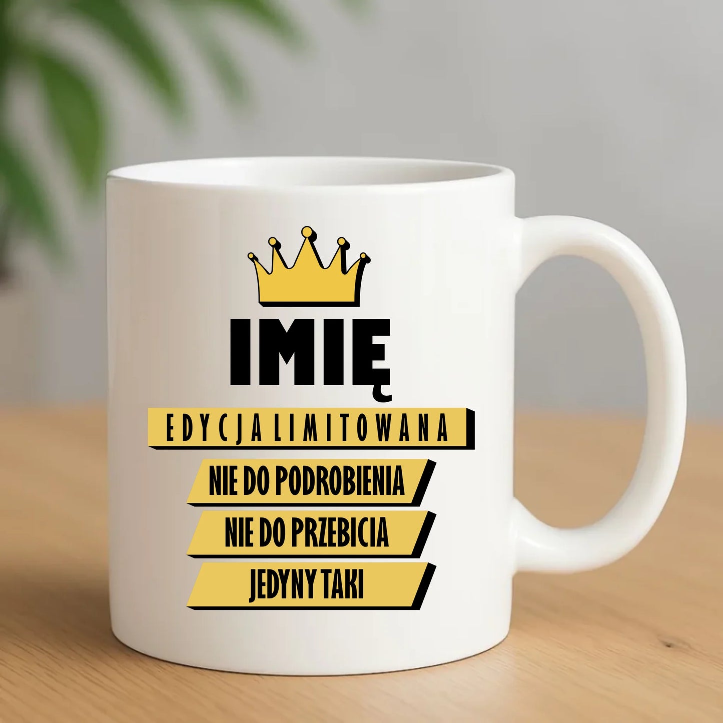 Kubek - Edycja Limitowana prezent dla niego - personalizowany DCH03 - StoryCups.pl