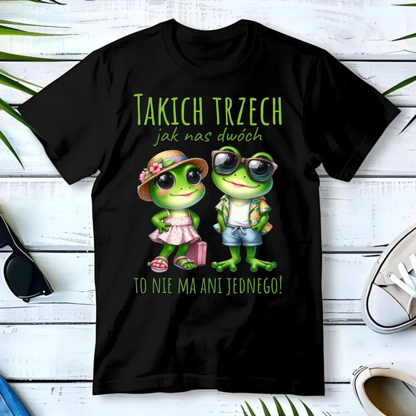 Koszulka męska dla par - Żabki - prezent dla chłopaka DCH11 - StoryCups.pl