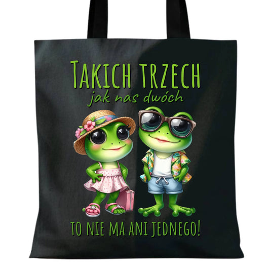 Torba dla par - Żabki - prezent dla chłopaka i dziewczyny DCH11 - StoryCups.pl