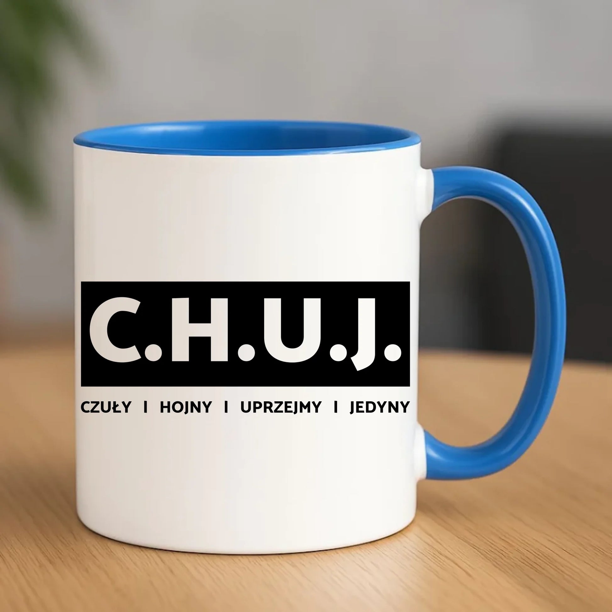 Kubek - prezent dla kolegi na Dzień Chłopaka przyjaciela - C.H.U.J. - bez cenzury DCH12 - StoryCups.pl