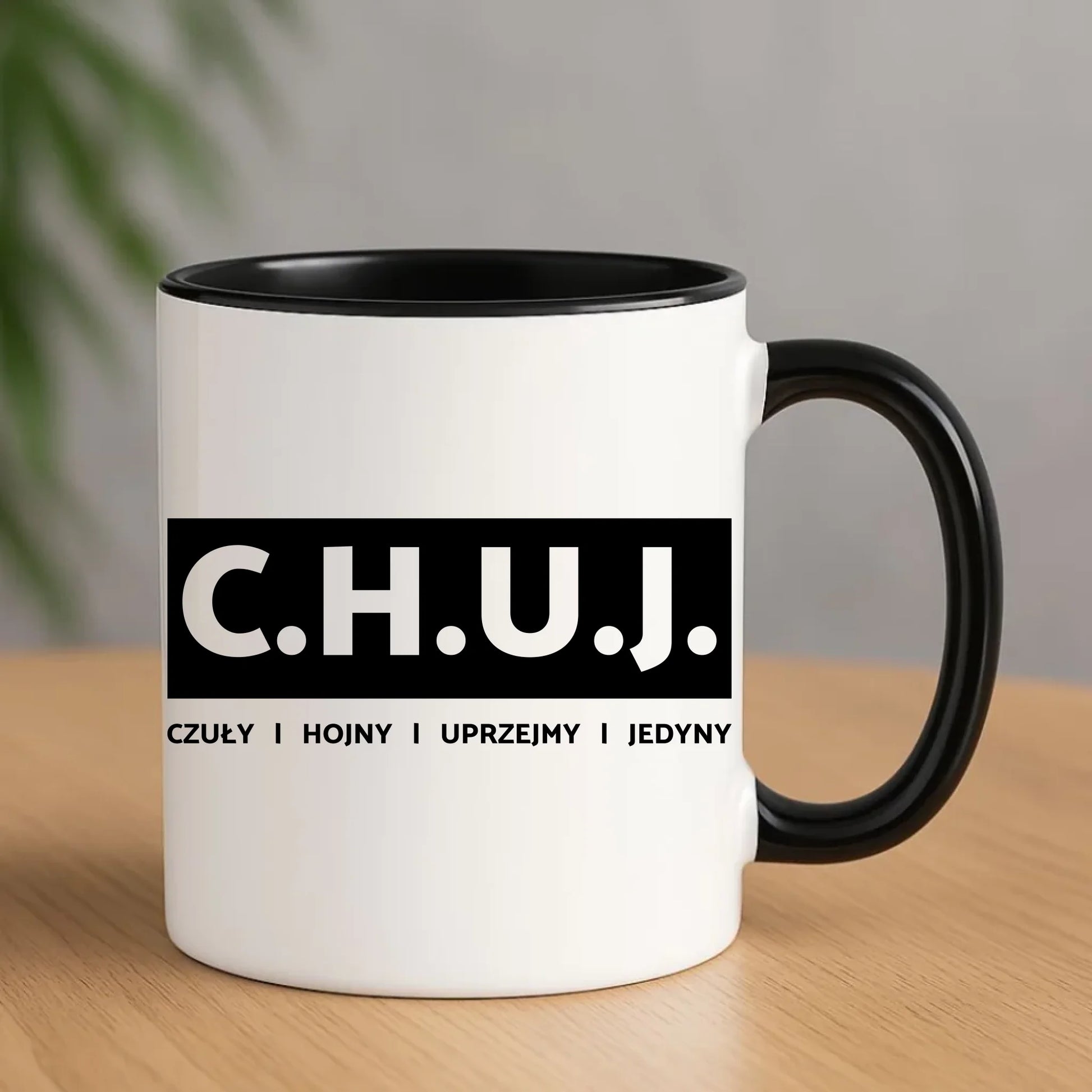 Kubek - prezent dla kolegi na Dzień Chłopaka przyjaciela - C.H.U.J. - bez cenzury DCH12 - StoryCups.pl